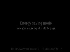 blogger, blogspot, che do tiet kiem nang luong, energy saving mode, thu thuat blogspot
